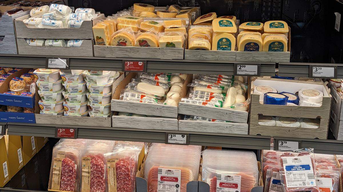 Options in the deli section at a metro-east grocery store.