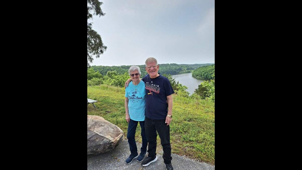 Coach Mike Kuhlmann and his mom, Judy Malone.