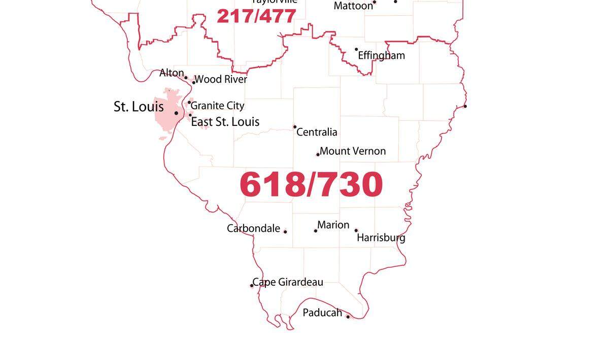 The new 730 area code will be added to Southern Illinois.