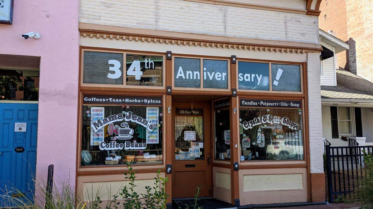 Crystal & Spice Shoppe at 318 E. Main St. in Belleville