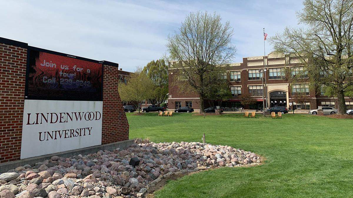 This file photo shows the Belleville campus of Lindenwood University before it closed in 2020. The historic complex originally housed Belleville Township High School.