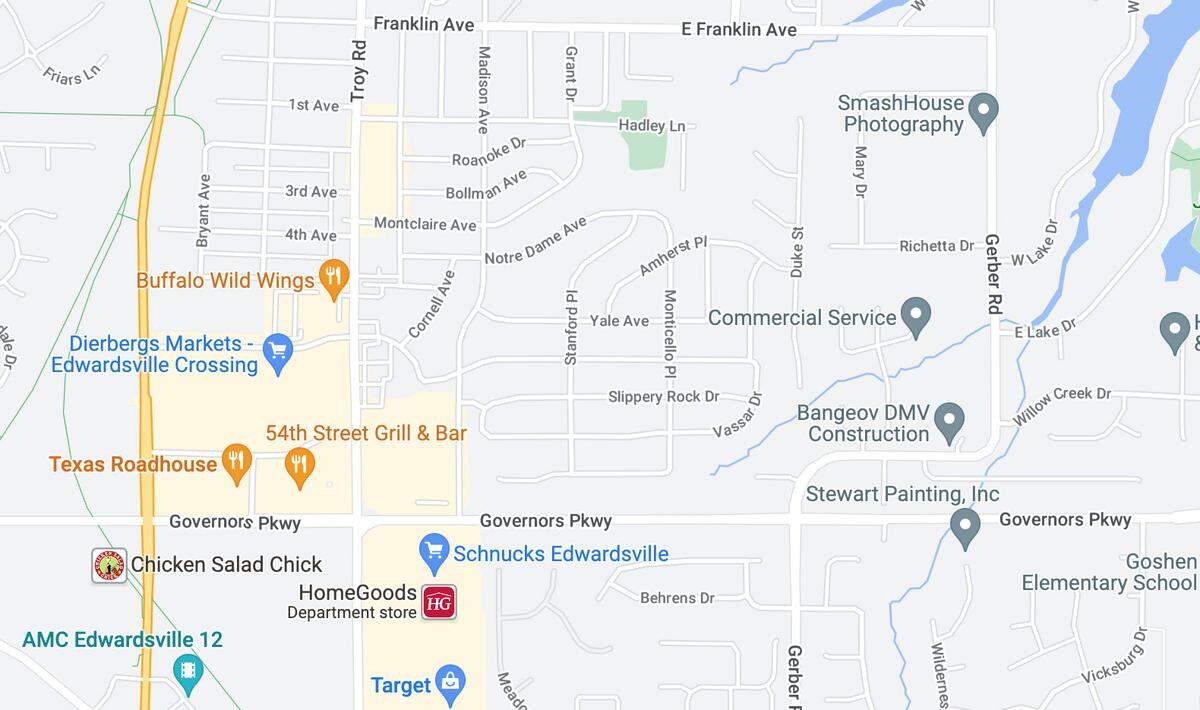 This map shows the future site of a $70 million, 52-acre commercial district called Orchard Town Center.
