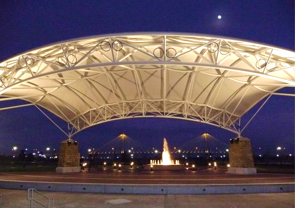 EWR Architects in Fairview Heights designed Liberty Bank Amphitheater in Alton.