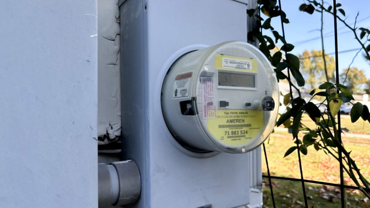 An Ameren Illinois meter.