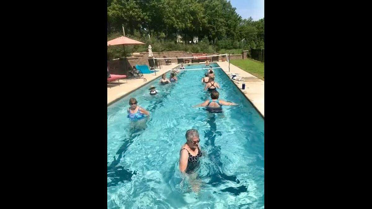 Women in Water exercise classes