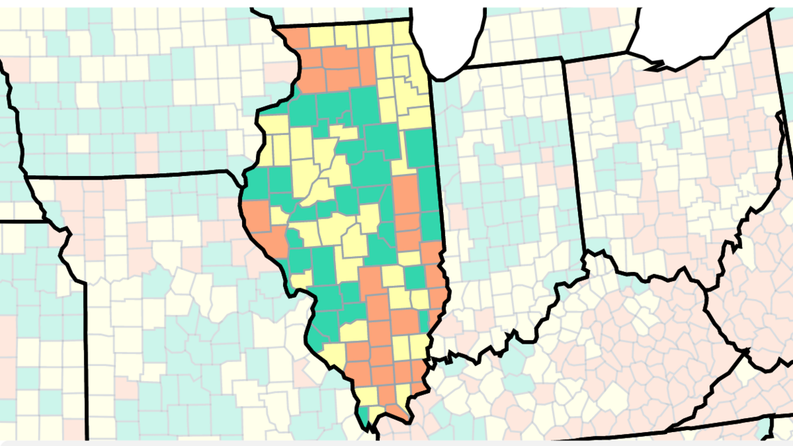 CDC puts 7 southwest IL counties at low COVID level. What to know about new cases