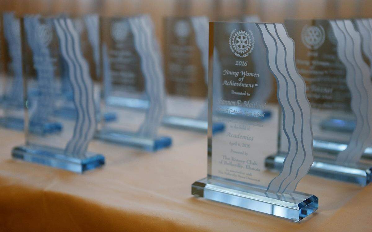 Tickets are available for the Young Women of Achievement Awards, taking place April 8 at Bellecourt Manor in Belleville. The reservation deadline is March 27. Call 618-698-1858 for more information.