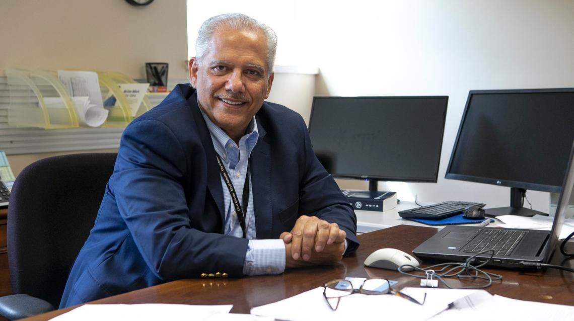 Belleville City Engineer Sal Elkott is at the center of a controversy involving the termination of a contract with Kaskaskia Engineering Group for a Forest Avenue road project.