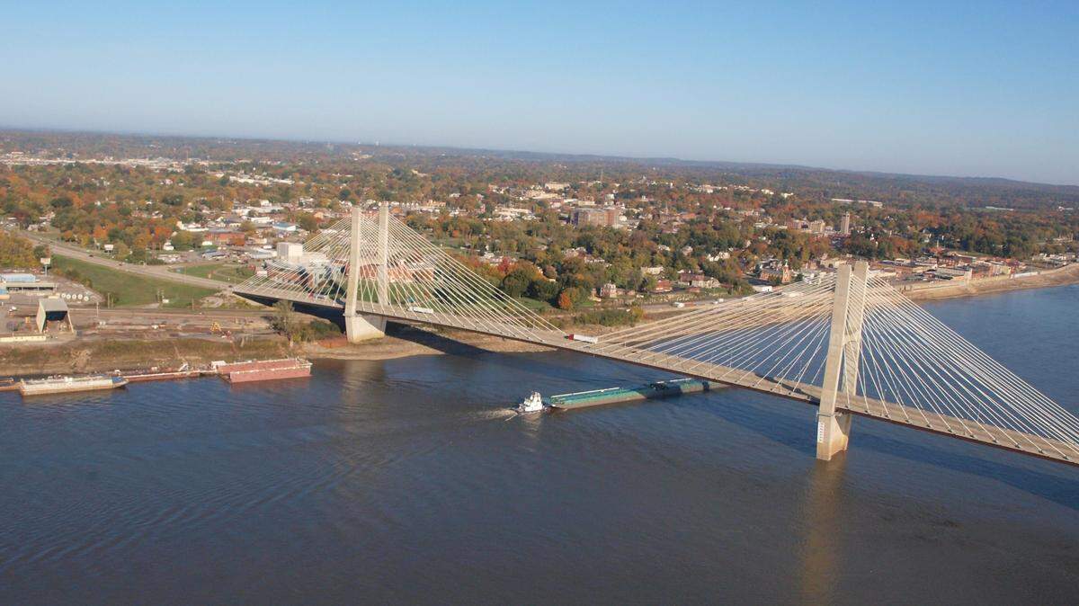 File photo of a bridge in Cape Girardeau.