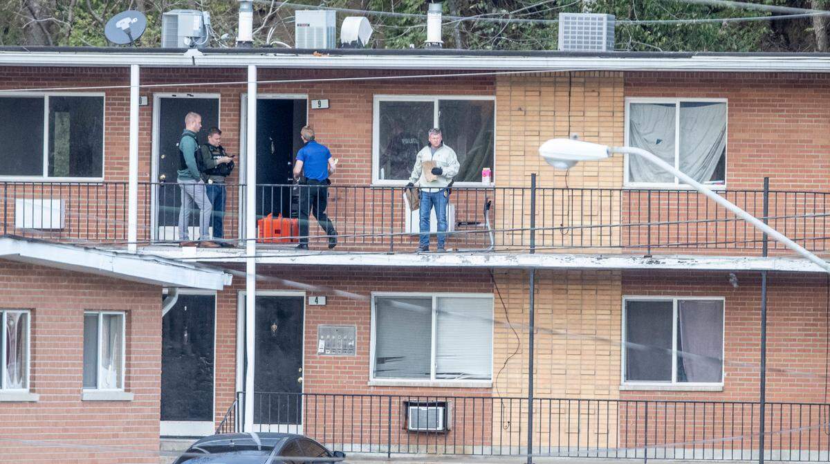 Police were on the scene at 9001 Lebanon Rd. Wednesday afternoon.