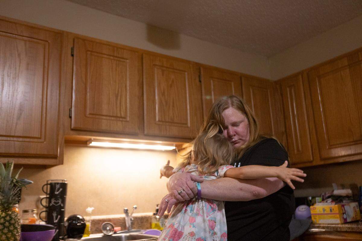 Access to nearby child care allows Clover to work.