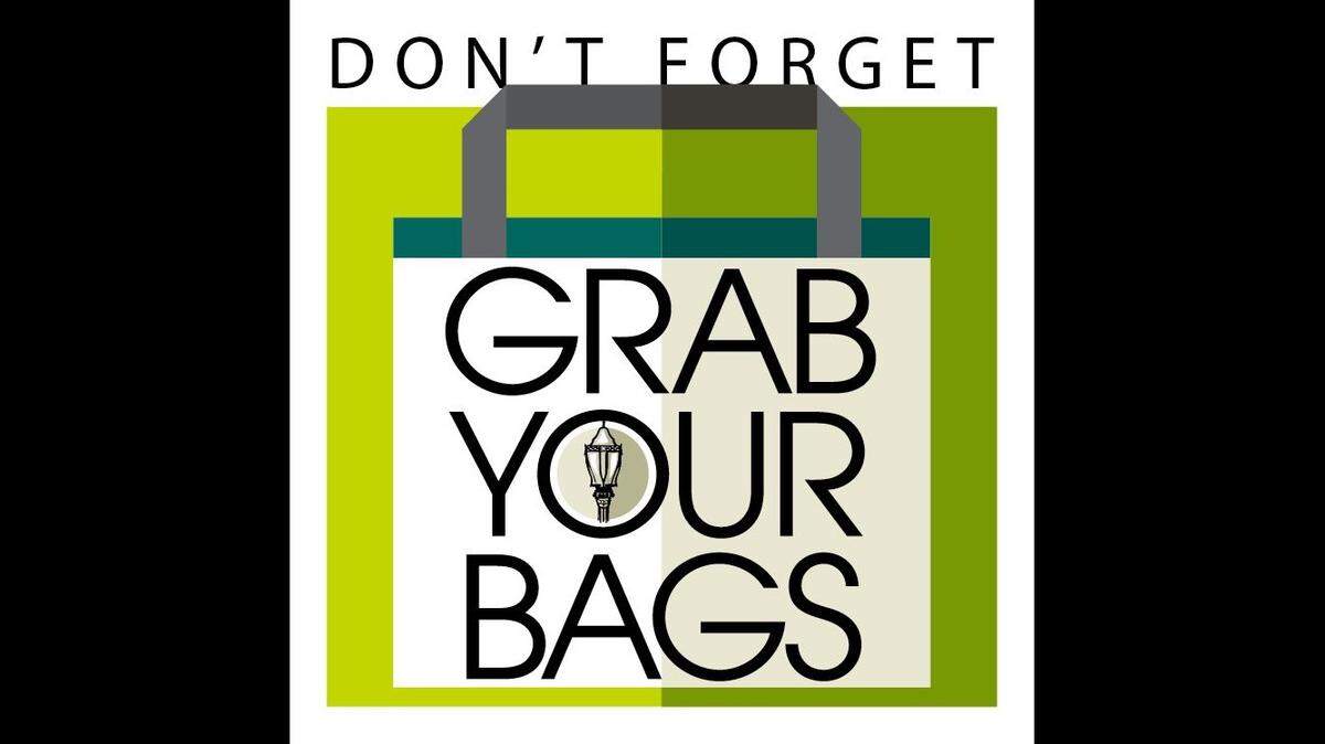Edwardsville created this logo for signage related to the city’s new fee on single-use shopping bags in stores over 7,000 square feet. It reminds residents to bring their own reusable bags.