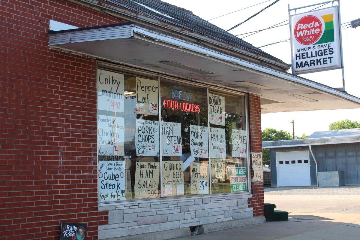 Hellige’s Super Market & Lockers has been operating on the corner of Clinton and First streets in Breese for decades. A new owner is taking over Thursday with plans to reopen Monday.