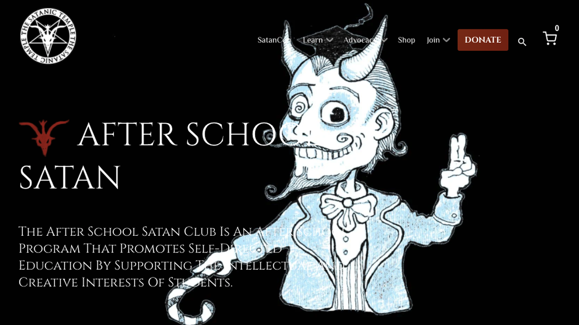 An elementary school in Illinois will host an After School Satan Club, which is put on by The Satanic Temple.