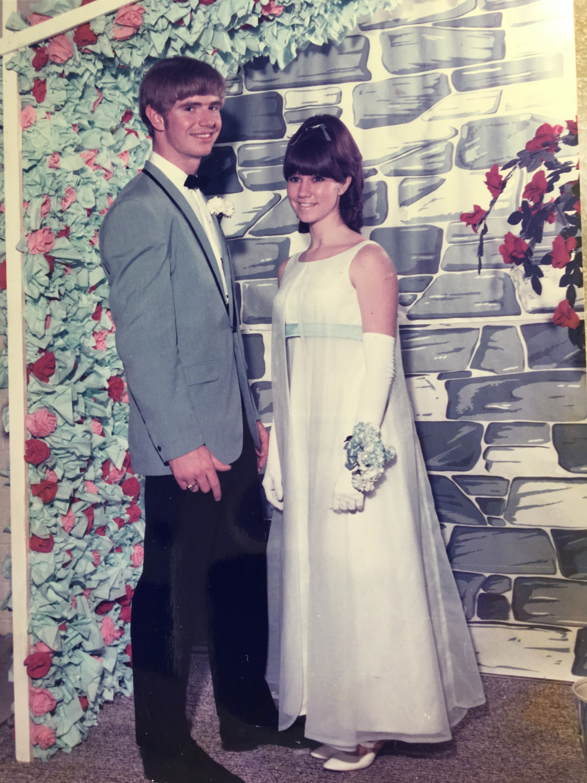 Senior Mike Morrison, 18, and sophomore Debbie Means, 15, are shown in their Mascoutah High School prom photo from May 3, 1969. Hours later, they were dead.
