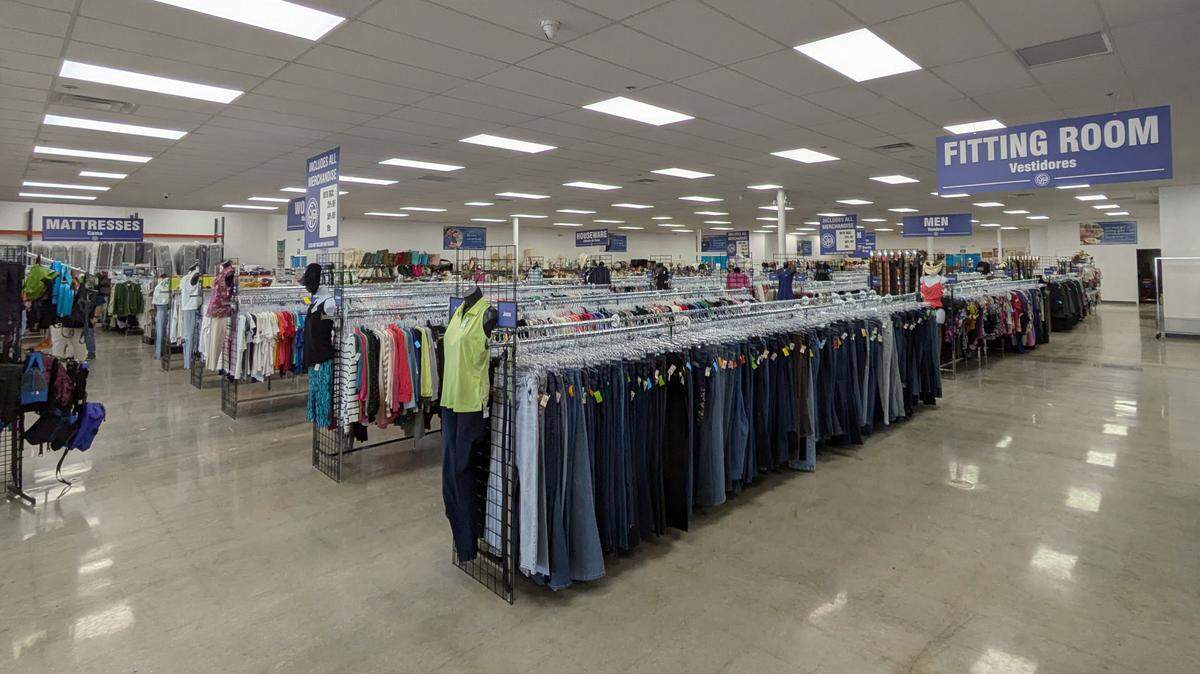 Overall view of the St. Vincent de Paul Thrift Store in Fairview Heights