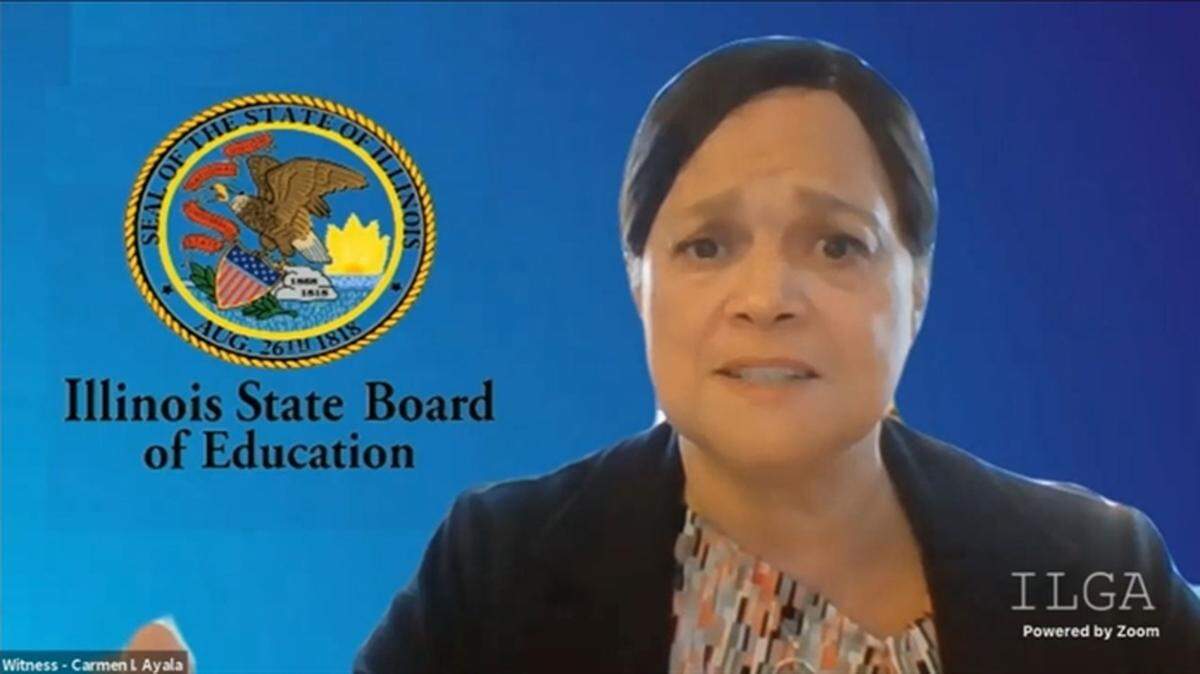 Illinois Superintendent of Education Carmen Ayala.