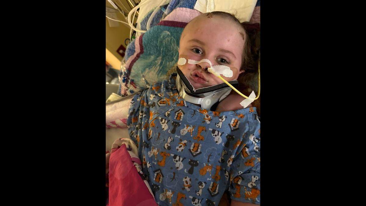 Gracie, 3, the youngest of Ashley Koehler’s five children, was the only survivor of a March 17 crash. She spent three weeks at Cardinal Glennon Children’s Hospital in St. Louis until being moved to a rehabilitation center on Friday.
