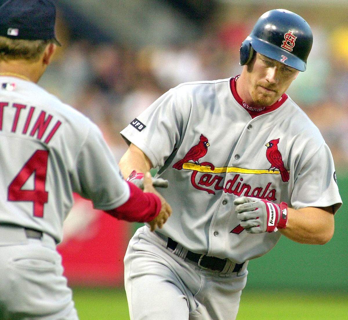 The Cardinals sent J.D. Drew to the Atlanta Braves for pitcher Jason Marquis and reliever Ray King. The centerpiece of the deal, however, turned out to be Adam Wainwright, who will hang up his uniform for the last time Sunday.