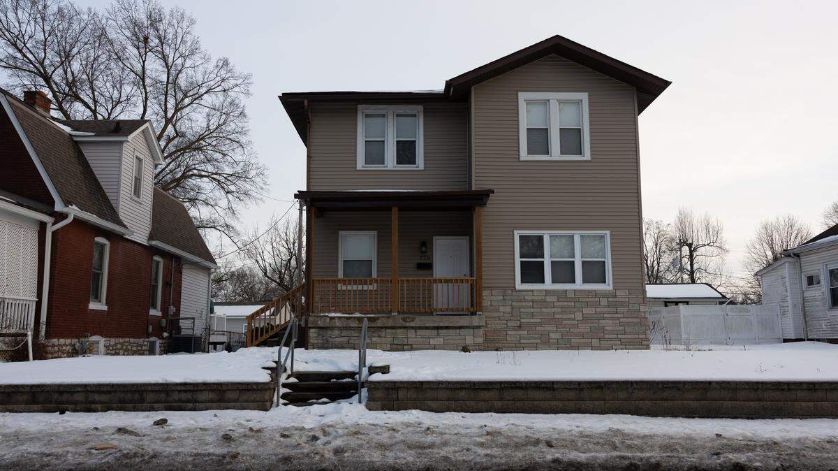 This two-story frame home at 220 S. 17th St. in Belleville will be used as a halfway house for people who completed inpatient treatment for alcohol and other drug addiction at the Illinois Recovery Center in Swansea.