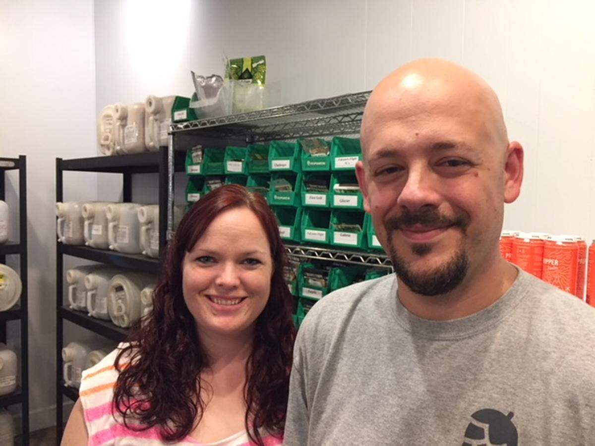 Susan and Jeremy Hall have purchased the former former Happy Hop Homebrew & Gourmet in downtown Belleville and renamed it Down the Hall Homebrew.