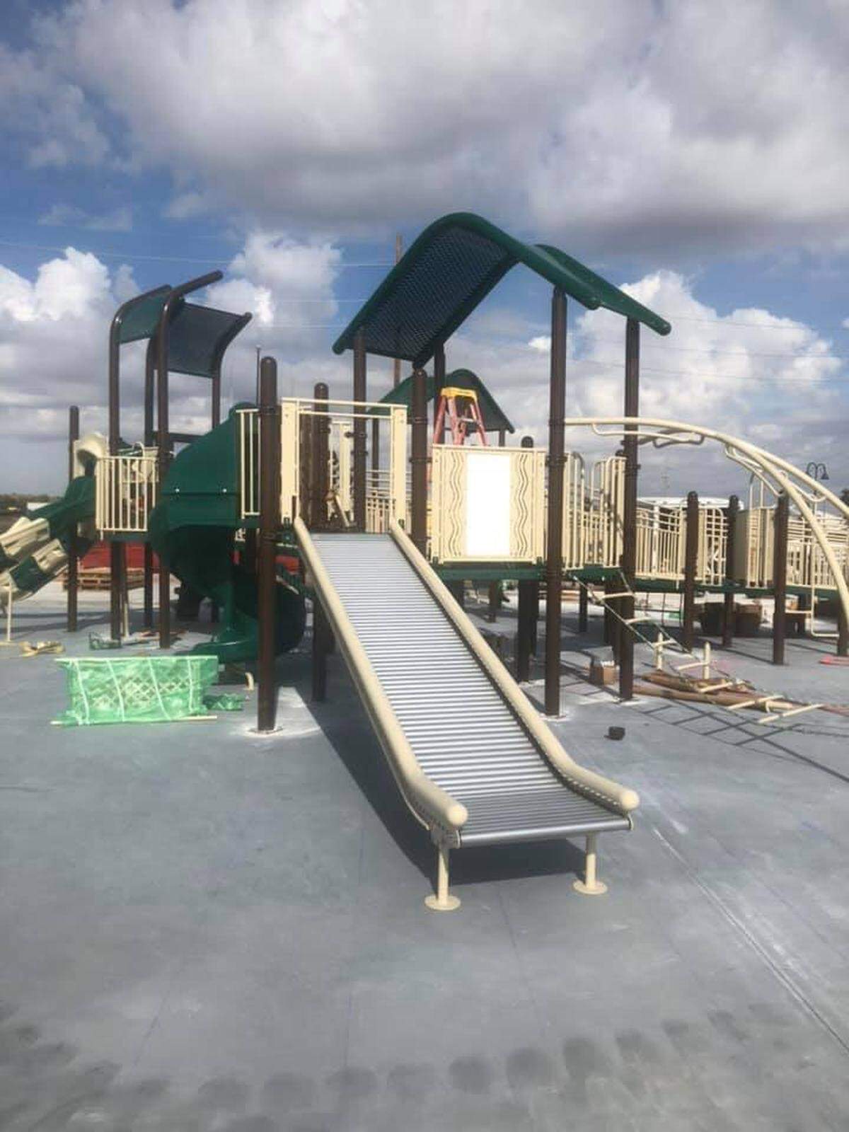Highland’s all-abilities playground is set to open to the public this month. The playground, which was funded by community donations and grants, offers children of all ages and abilities a place to play.