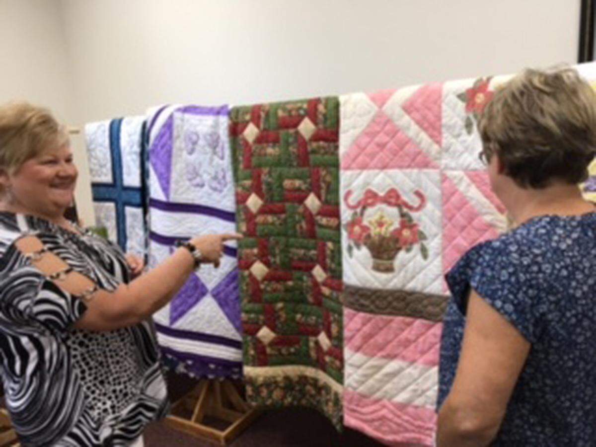 A quilt show will take place Saturday, July 23, and Sunday, July 24, at the St. Francis Parish Center in Aviston. Attendees will get a sneak peek at quilts to be awarded as prizes at the church’s parish picnic Saturday, Aug. 6.