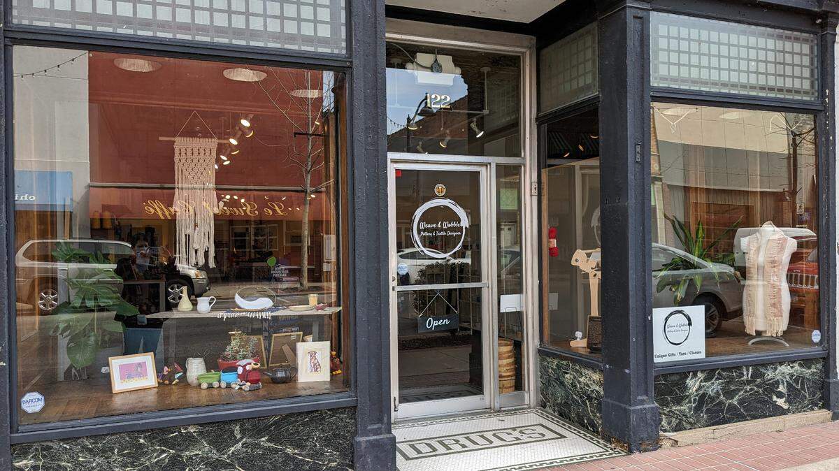 Weave & Wobble is open in its new location at 122 E. Main St. in Belleville.