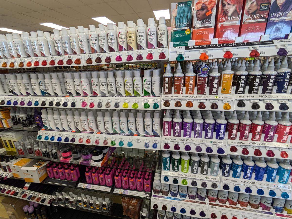 Hair coloring kits for a wide range of fun, bright colors