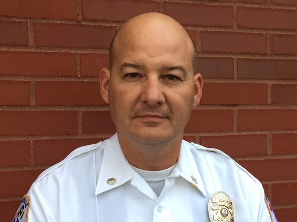 Belleville Police Chief Matt Eiskant