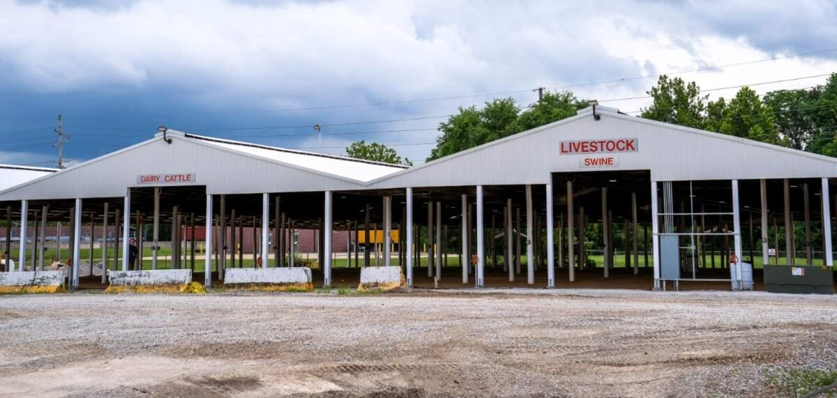 St. Clair County recently spent about $400,000 to renovate three open-air pavilions at Belle-Clair Fairgrounds Park. Workers replaced some poles and trusses and installed new roofs, water and electric lines, fans and lights.