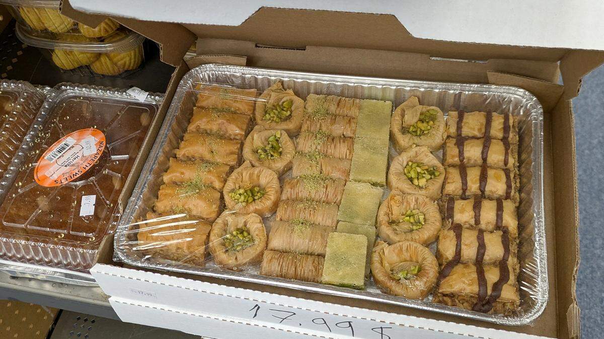 Treat boxes at TQ International Grocery in Fairview Heights