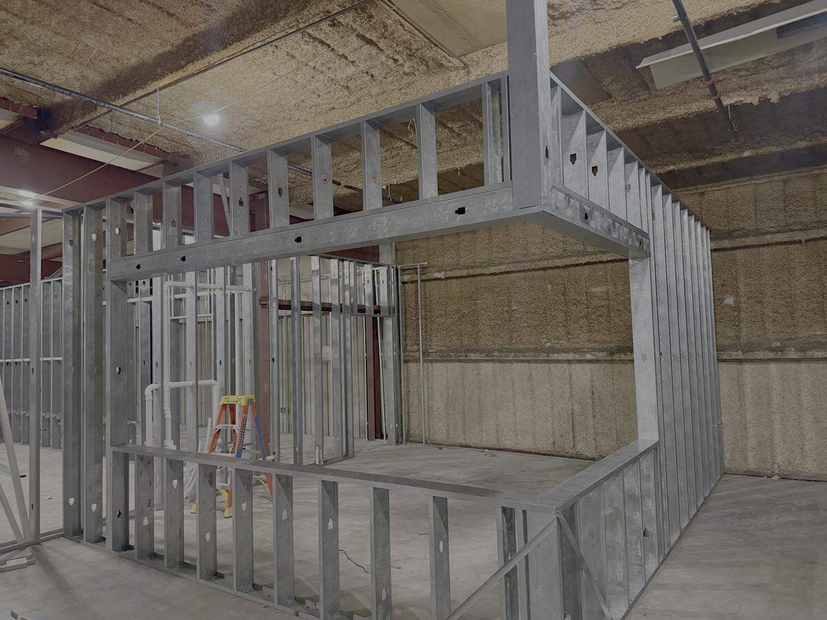 Construction site of the Old Base Factory in O’Fallon