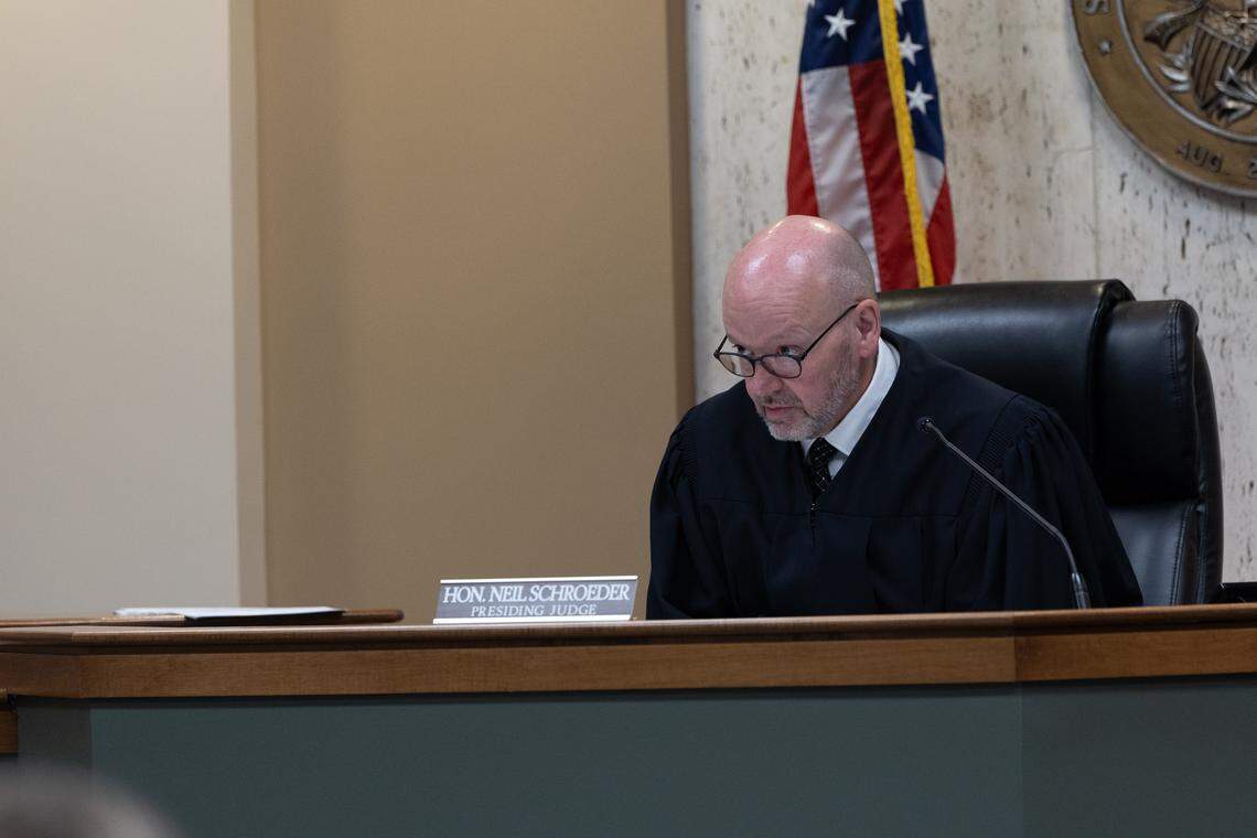 Madison County Associate Judge Neil Schroeder handed down a life sentence to Gary D. Johnson on April 23, 2026.