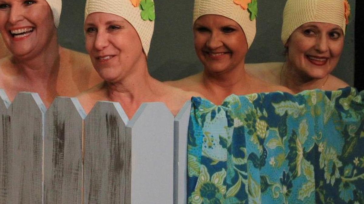 
“The Dixie Swim Club” at the Alton Little Theater stars, from left: Karen Wilson, Kathy Bredenkoetter, Donna Minard, Shawn Chevalier and Debbie Maneke.
