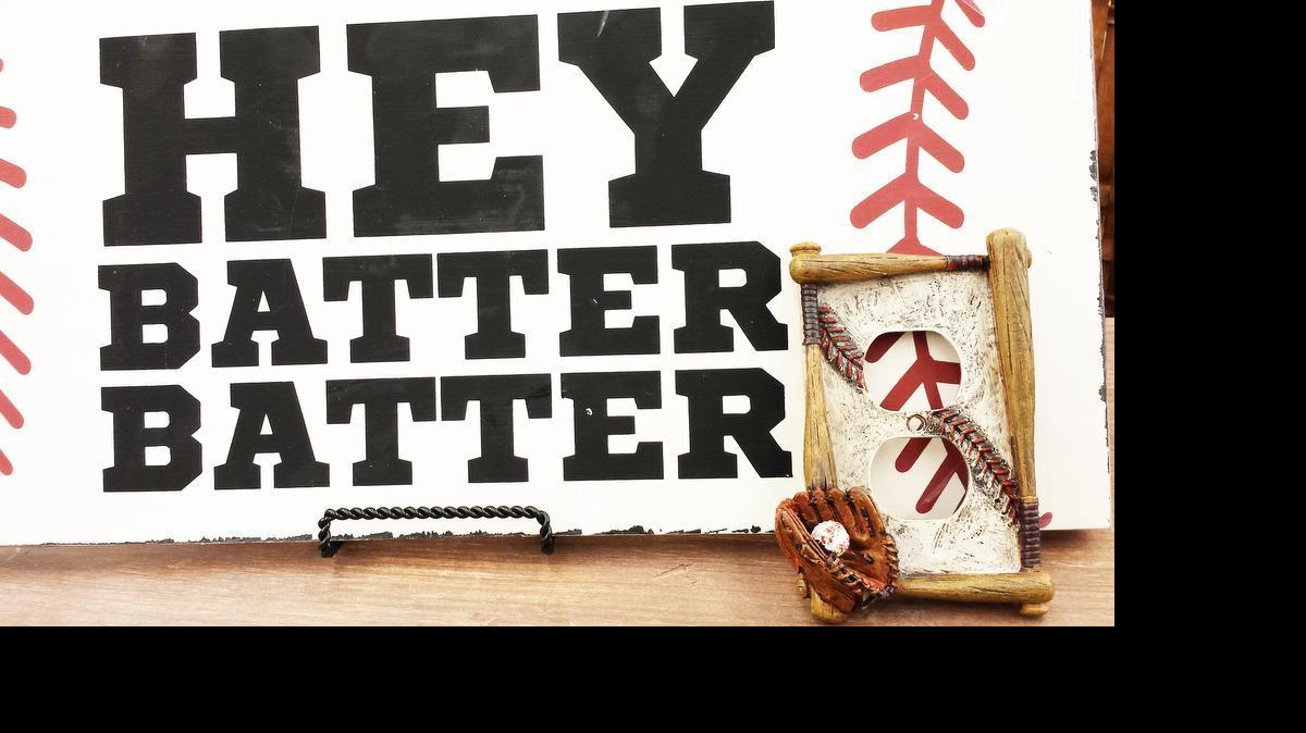 
Dad into baseball? See the manly home decor accessories at Hobby Lobby in Fairview Heights.
