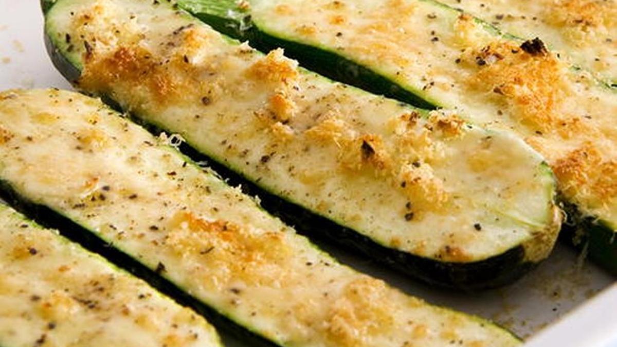 Baked Zucchini with Parmesan
