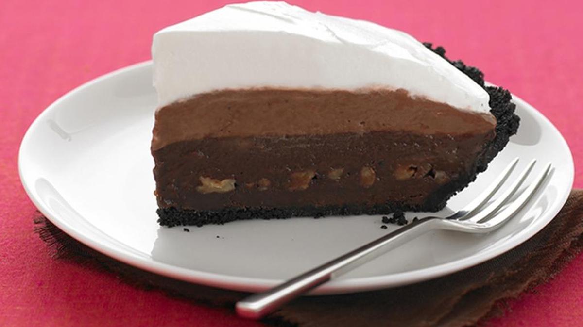 Triple-Layer Mud Pie