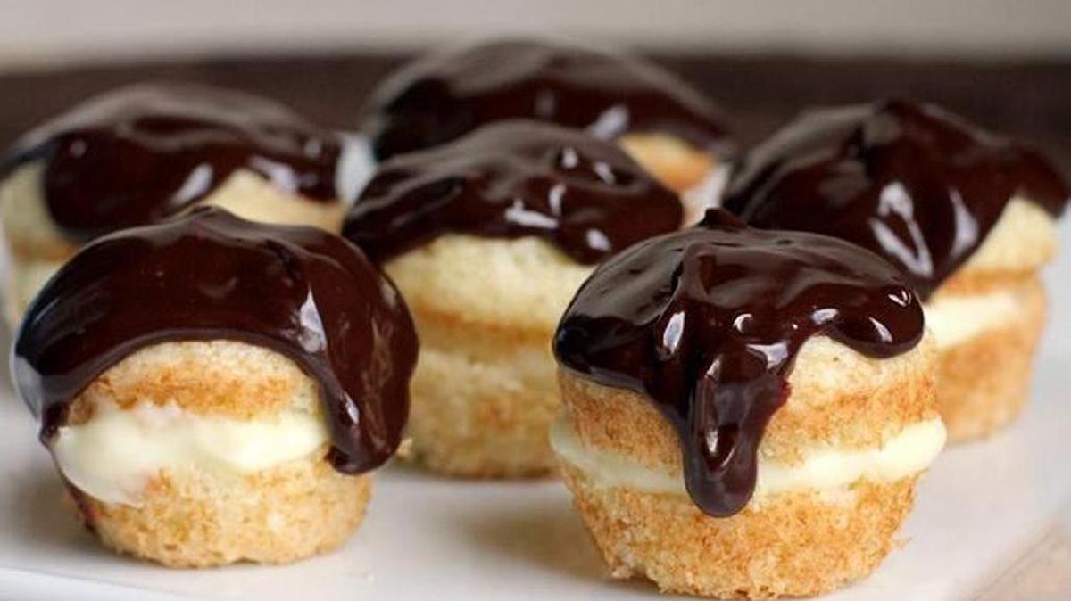 Boston Cream Bites are tiny but delicious.
