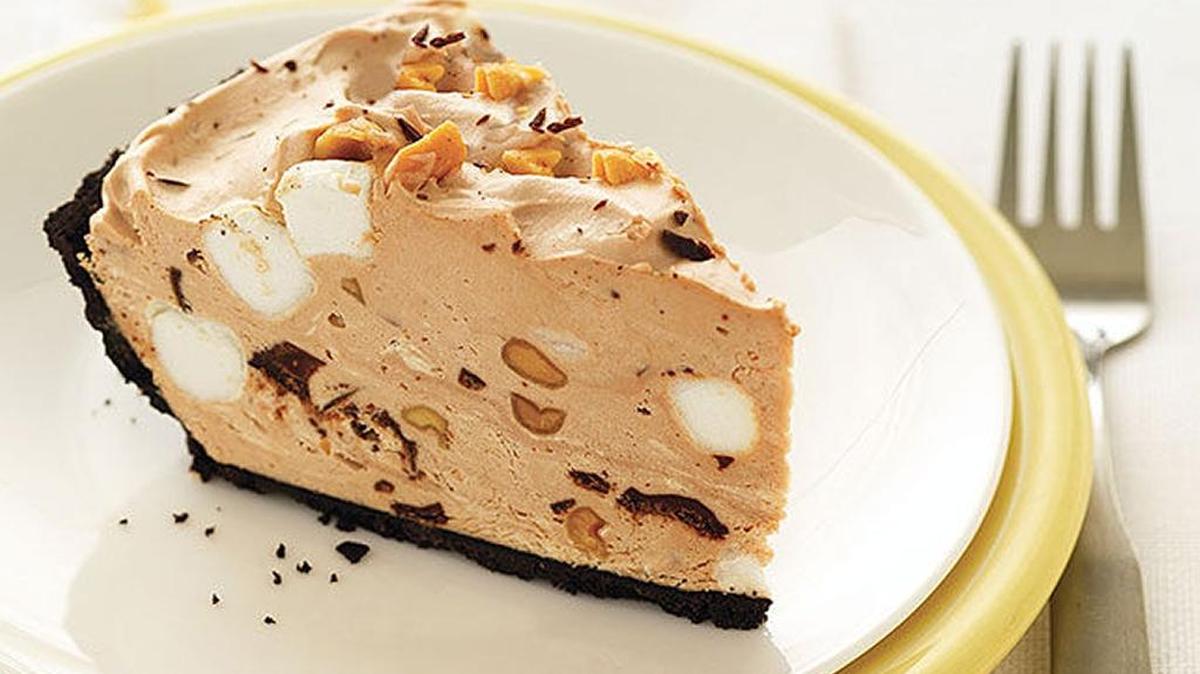 Rocky Road No-Bake Cheesecake