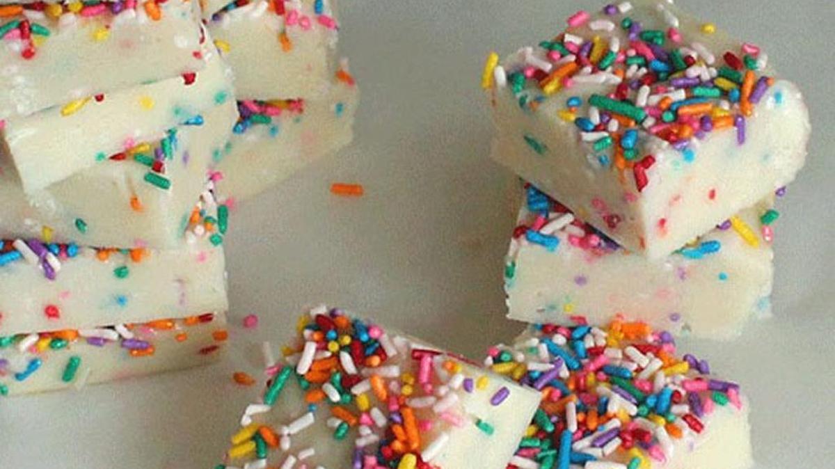 Cake Batter Fudge