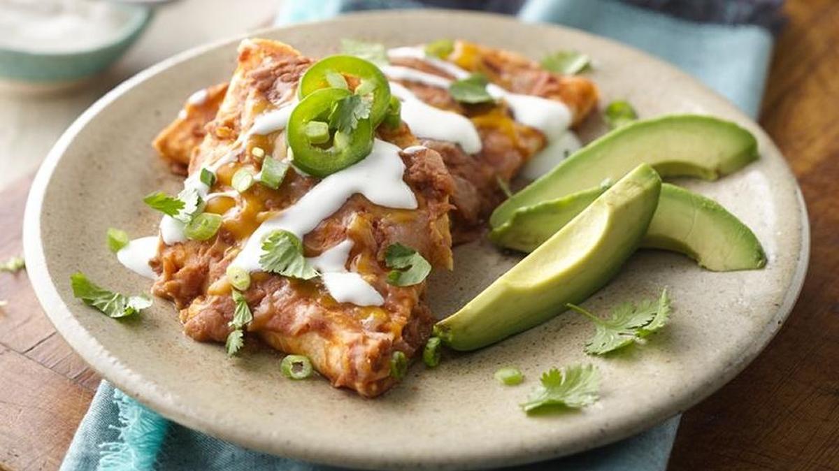Hard to say, but simple to make, Easy Enfrijoladas Bake is a delicious way to get dinner on the table during the summer.