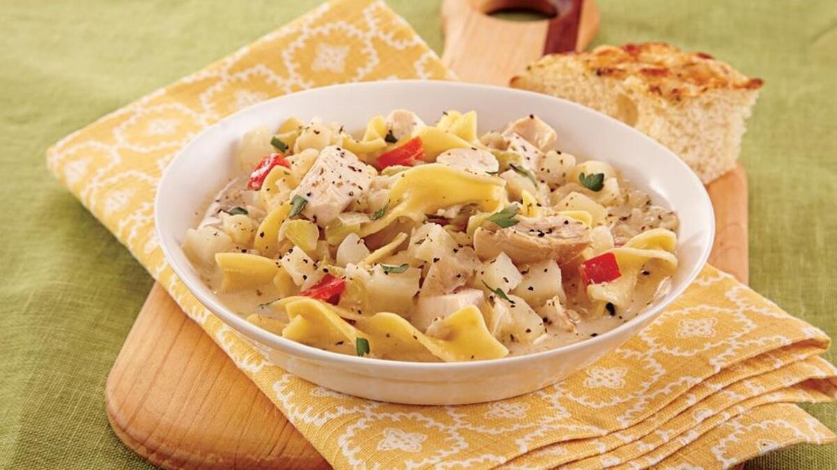 Roasted Chicken Noodle Soup