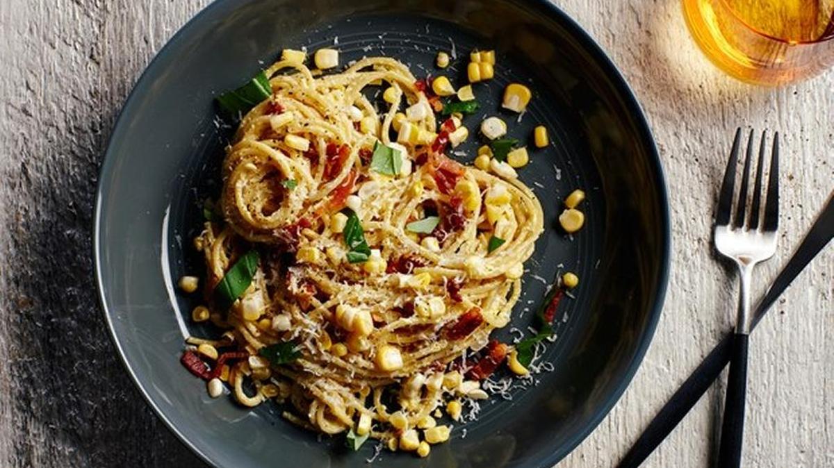 Fresh Corn Carbonara