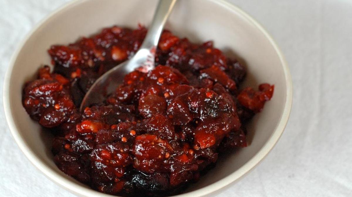 Cranberry-Fig Relish