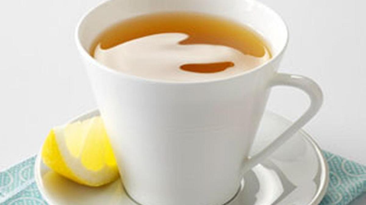 Stay warm with a cup of tea spiced with apricot nectar and cinnamon.