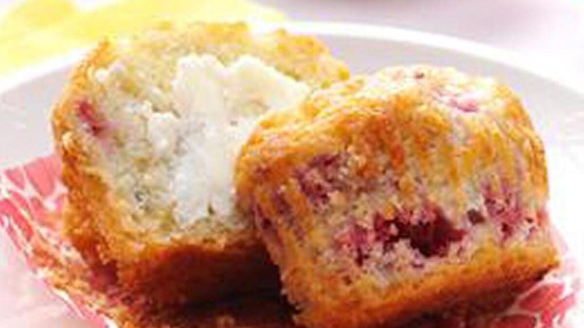 Berry Cream Muffins