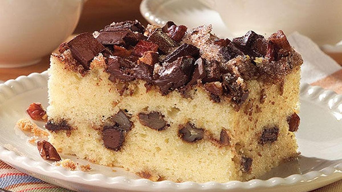 Chocolate-Chunk Cinnamon Coffee Cake