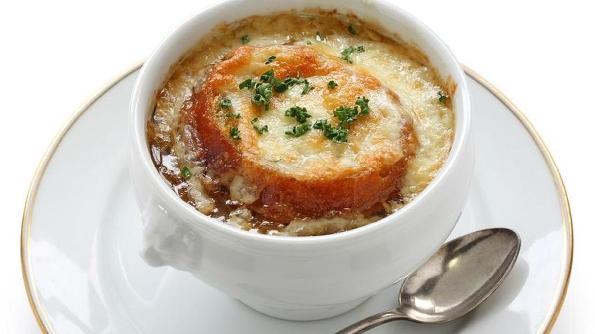 
Famous-Barr’s French Onion Soup
