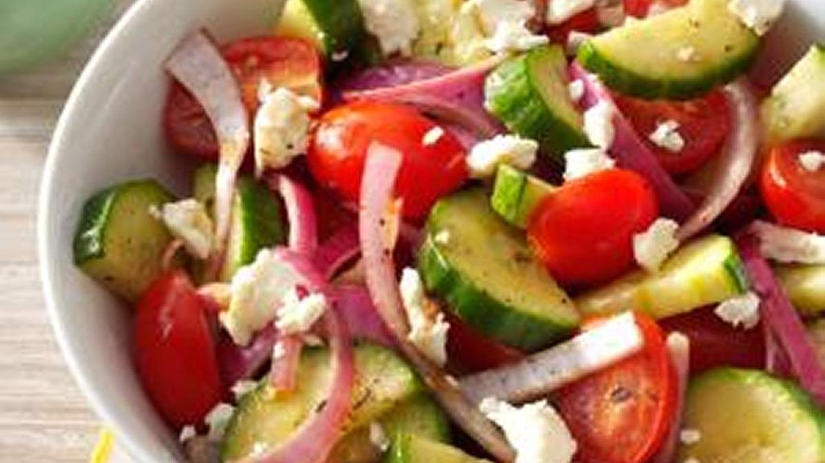 Balsamic Cucumber Salad
